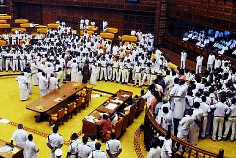 Kerala assembly ruckus