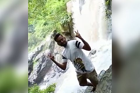 Ajay Pandian, who slipped and fell into a waterfall in Tamil Nadu's Kodaikanal
