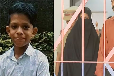 Ahmed Hassan Refai and Thahira in police custody