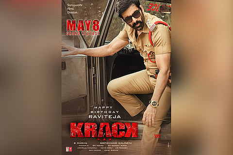 Ravi Teja-Gopichand's 'Krack' teaser released