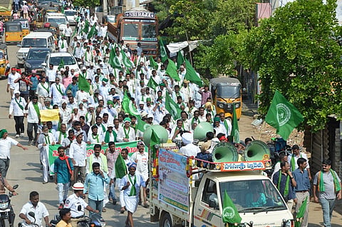 'We have no drinking water': AP leaders in Rayalaseema begin 100-km padayatra