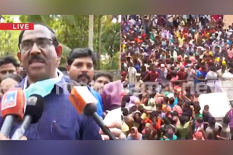 ‘We want to go home’: Hundreds of migrant workers in Kerala take to street to protest