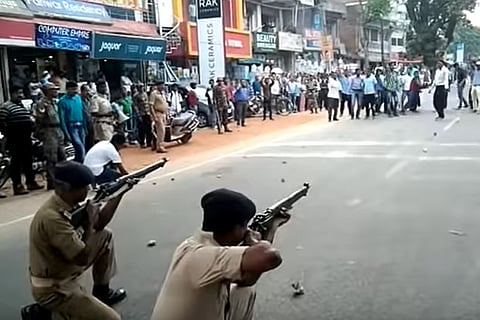 Jharkhand police's mock drill video gets shared as police shooting in Mangaluru