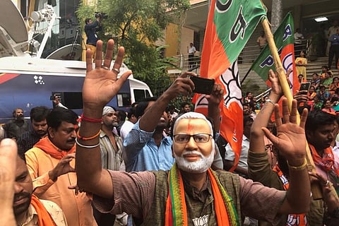 Bharatiya Janata Party (BJP) celebrations.