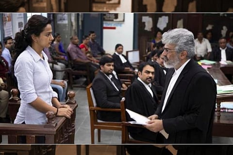 'Nerkonda Paarvai' review: Ajith's courtroom drama is a film that needed to be made