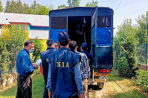 Representative image of NIA officers