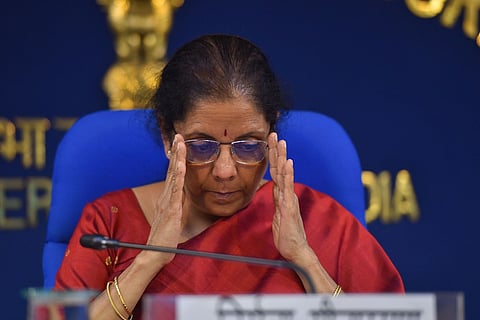 Finance Minister Nirmala Sitharaman.