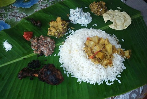 A King's feast: For some Malayalis, no Onam sadhya without non-veg dishes