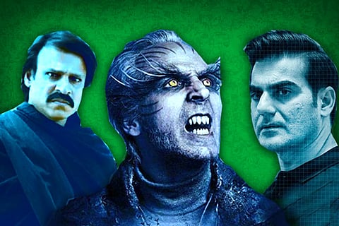 The south film industries' obsession with casting Bollywood actors as 'villain'