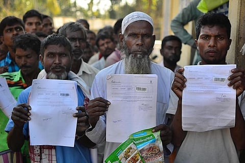 Final NRC list in Assam published, over 19 lakh people left out