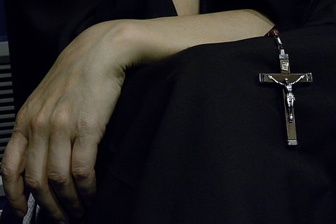 Cross of rosary
