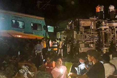 Major train accident in Odisha's Balasore