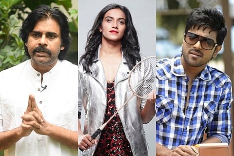 Pawan Kalyan, Ram Charan, PV Sindhu, others donate to Telangana and AP CM relief funds