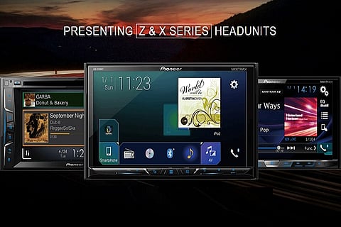 Pioneer launches Z series touch-screen car infotainment systems with full HD video playback