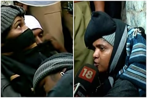 Two women forced to abandon Sabarimala trek due to protests