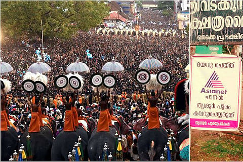 Thrissur Pooram lovers have a target for their ire: The media for talking about safety