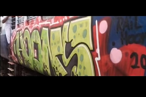 Railways order probe into defacement of trains in Kerala