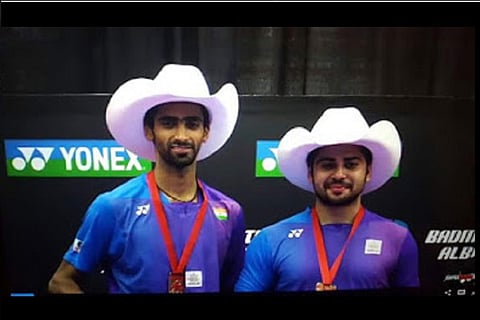 For the love of badminton: Sumeeth and Mannu to give it their all in Rio