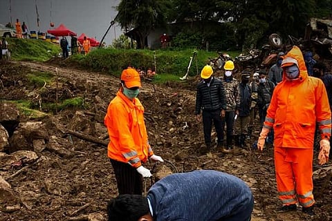 Pettimudi landslide rescue
