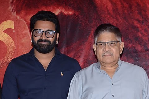 Rishab Shetty and Allu Aravind