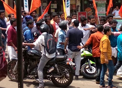Media personnel allegedly attacked by RSS members in Malappuram