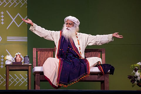 File photo of Jaggi Vasudev also known as Sadhguru