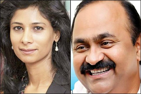 Kerala CM's advisor Gita Gopinath's father getting special treatment from govt, accuses Cong