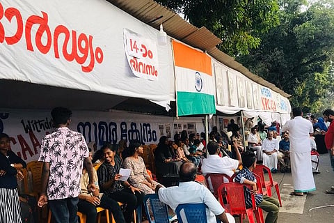 Kerala cops ask protestors supporting Shaheen Bagh, Walayar kids to remove tents