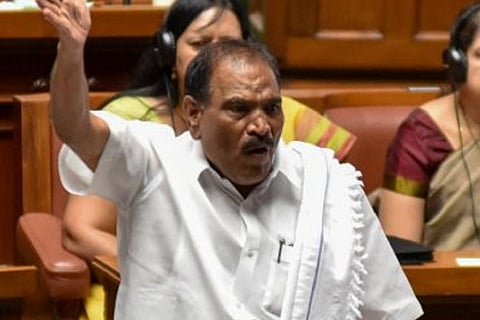 JD(S) MLA caught on video asking party workers to ‘slap Modi supporters’