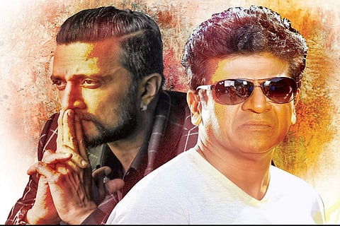 First look of 'The Villain,' starring Shivarajkumar and Sudeep to be out on April 1