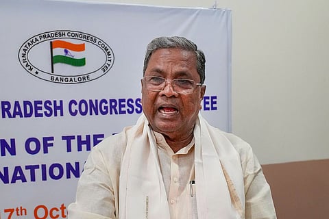 Congress leader Siddaramaiah