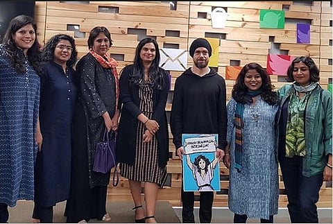 ‘Smash Brahminical Patriarchy’ poster does not hurt religious sentiments: Rajasthan HC
