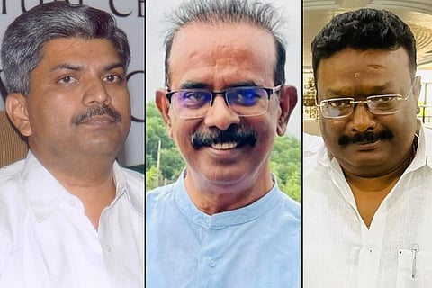 Rapolu Ananda Bhaskar, Boora Narsaiah Goud, Sravan Dasoju