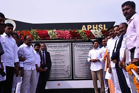 Kadapa steel plant: Jagan becomes third Andhra CM since 2007 to lay foundation stone