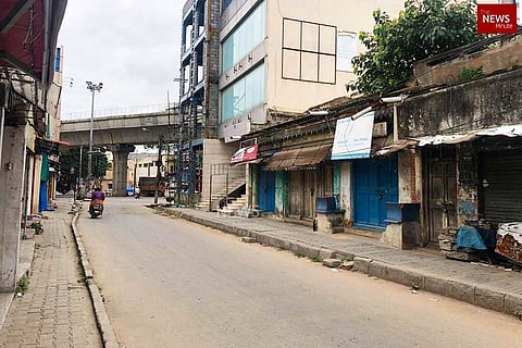 An empty road