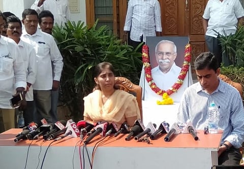 Vivekananda Reddy murder: Daughter files complaint with EC, seeks impartial probe