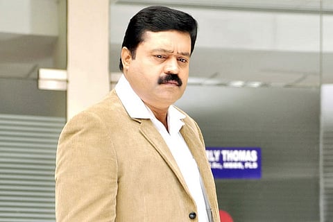 Suresh Gopi joins the sets of ‘Kaval’