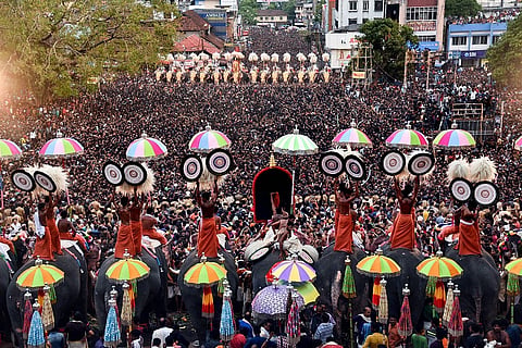 Thrissur Pooram Kudamattam