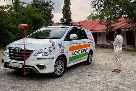 Kerala’s Pathanamthitta launches Tiranga vehicle for rapid screening of symptoms