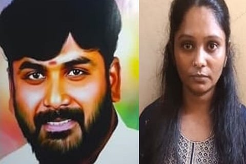 The couple arrested fir stealing tomatoes from Karnataka