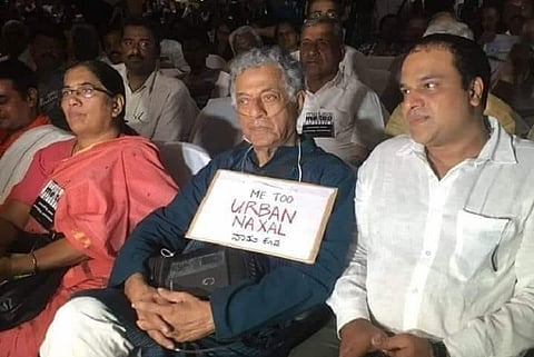 For holding ‘Me Too Urban Naxal’ sign, complaint filed against Girish Karnad