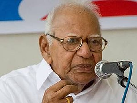 At 100, the man who 'humanised law in India', Justice V.R. Krishna Iyer passes away