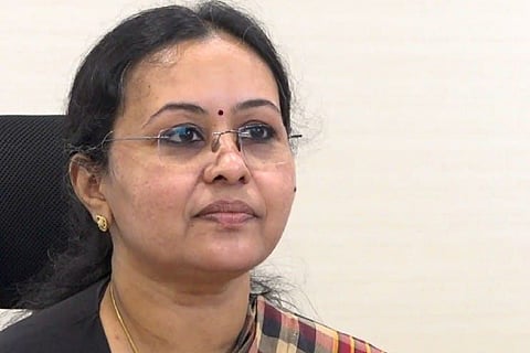 The image featuring Kerala Health Minister Veena George