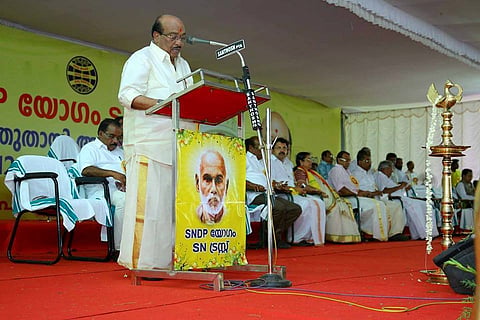 Vellapally Natesan officially announces formation of Bharat Dharma Jana Sena party