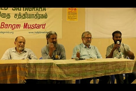 The fight against GM Mustard: Director Vetrimaaran and actor Rohini join the cause