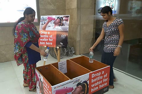 A campaign to help Kerala cops beat the sizzling heat, you can contribute too