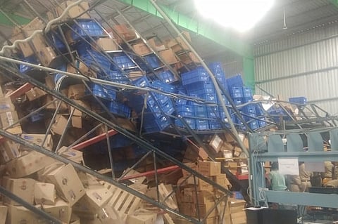 3 workers killed in Bengaluru warehouse in freak accident, two officials arrested