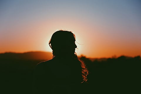 Woman silhoutte