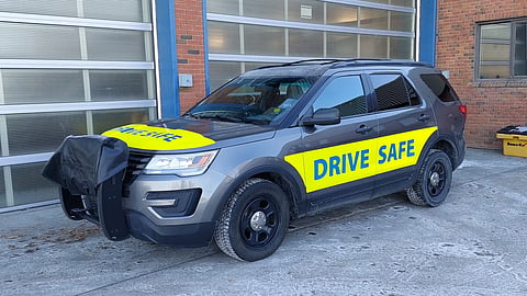 Calgary photo-radar vehicle