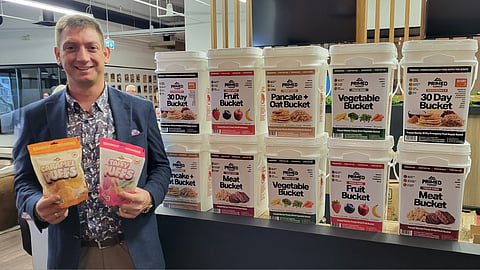 Taylor Eiswerth, Primed Warrior CEO with products